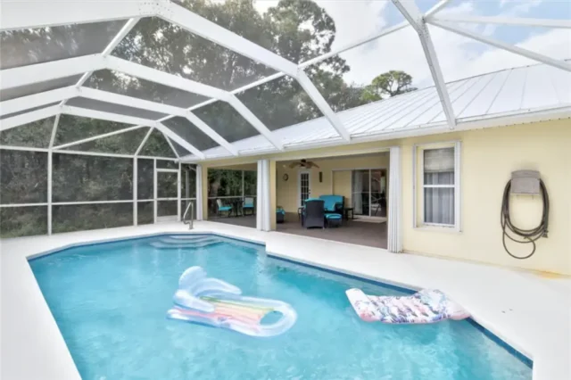 Sold listing 8046 105th Ave​ pool